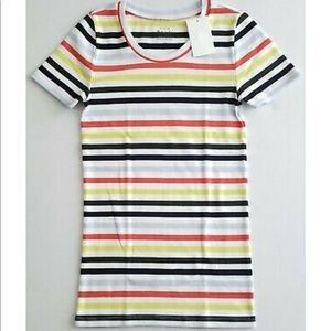 NWT J Crew Perfect Fit Striped short sleeve tee